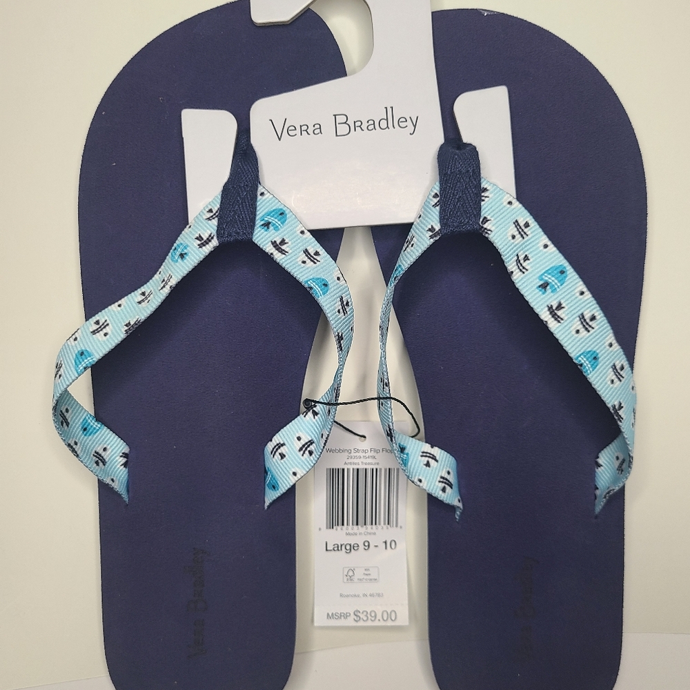 Vera Bradley Antilles Treasure Sz 9/10 NWT
